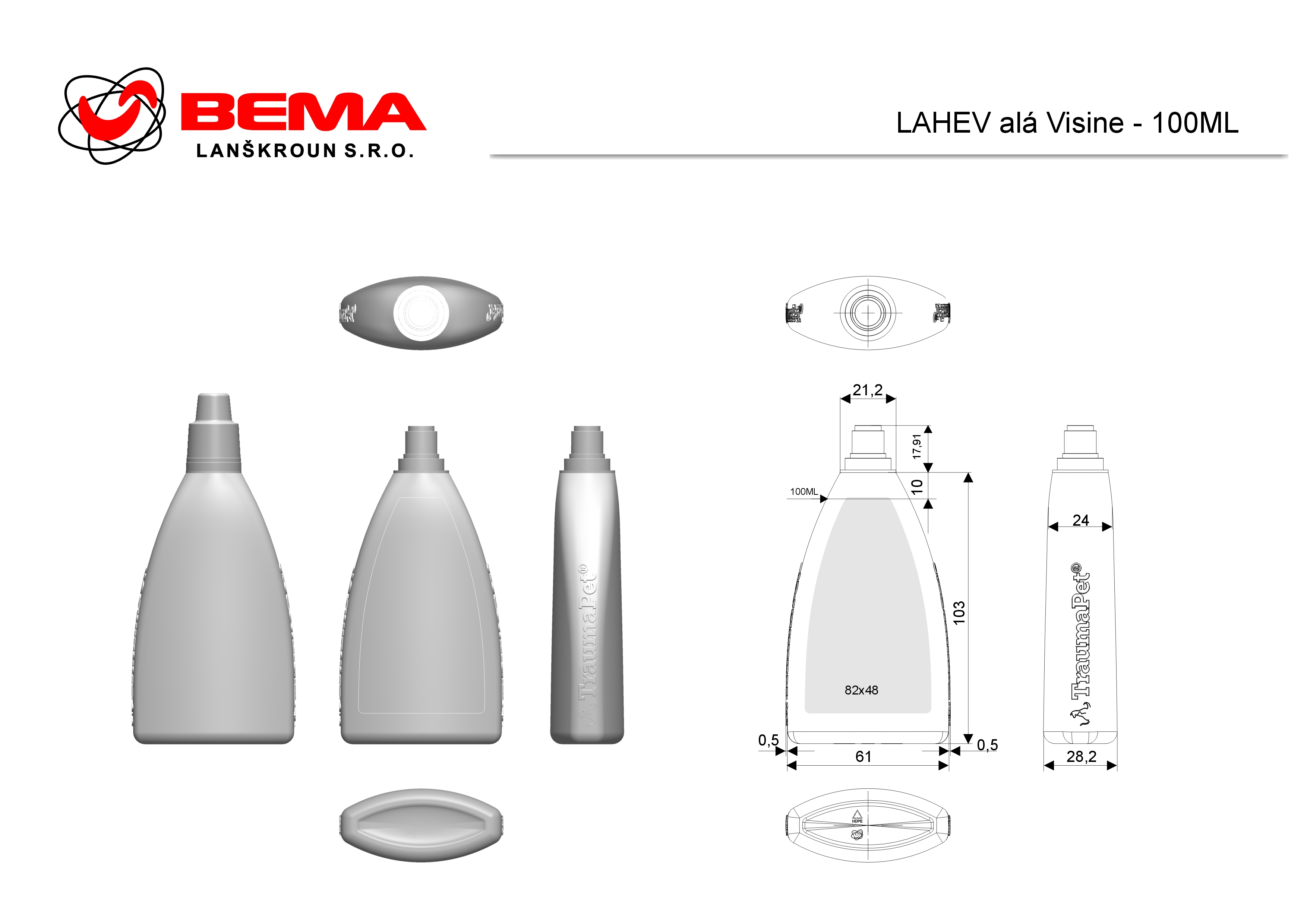 P4 Traumapet 10-50-100-200ML 13-4-2023